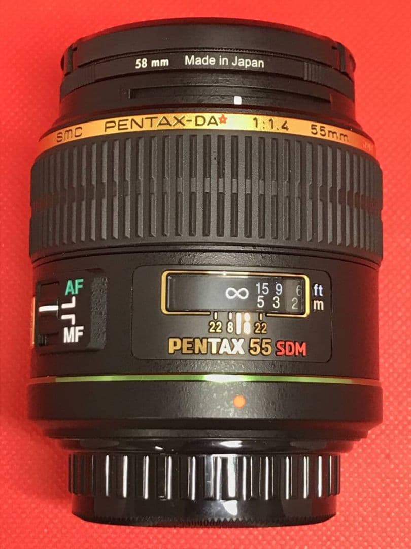 【価格応談】PENTAX DA★ 55mm f/1.4 レンズ