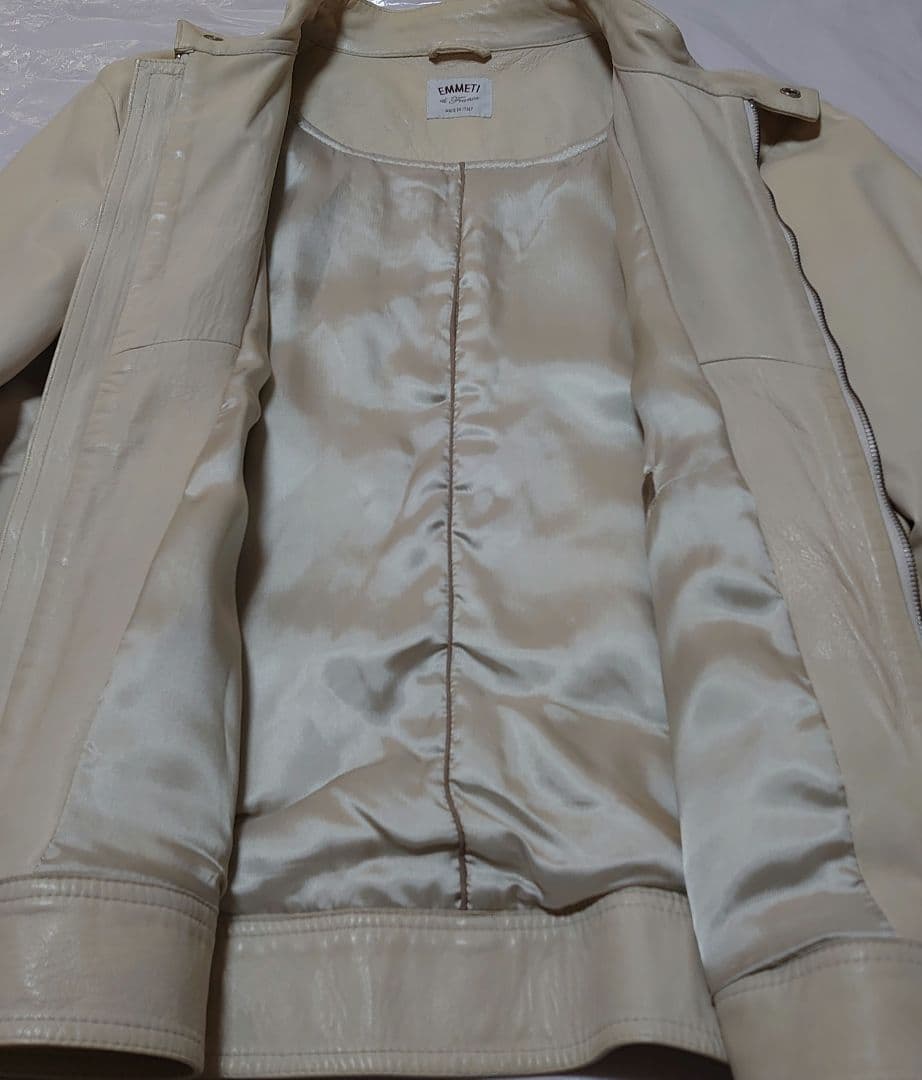 エンメティ ANDREA 50 アイボリー レザー EMMETI アンドレア