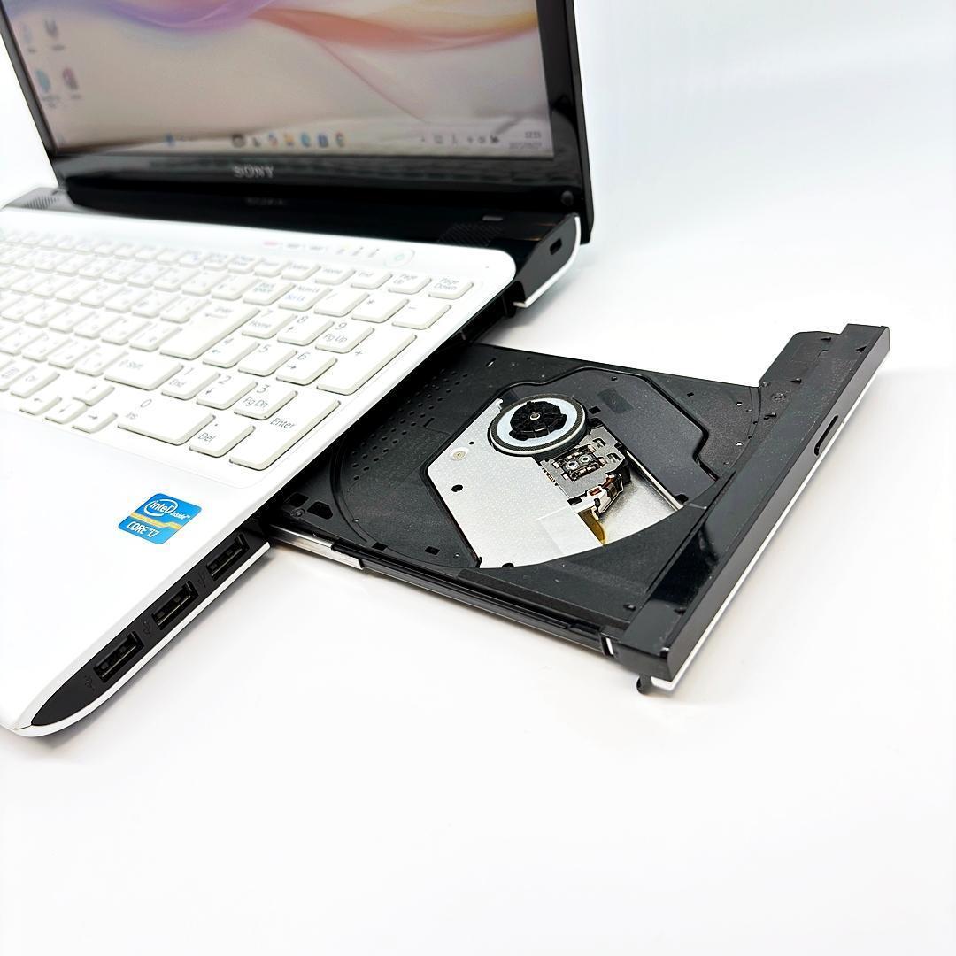 VAIO ノートパソコン Corei7 オフィス 新品SSD Win11 A12