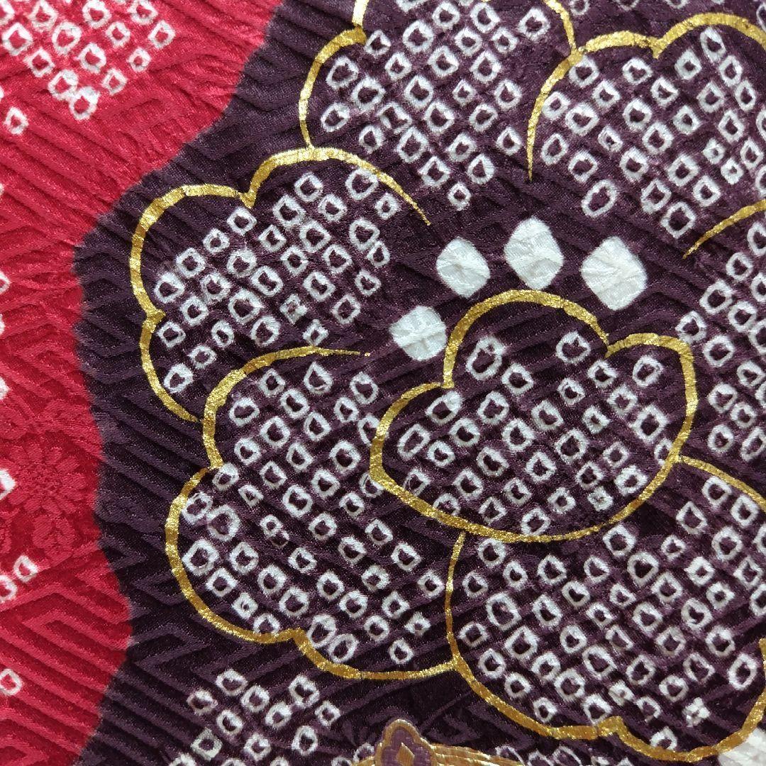 振袖フルセット(7点)・成人式・手絞り・京都きもの友禅・本絞り・豪華刺繍・逸品