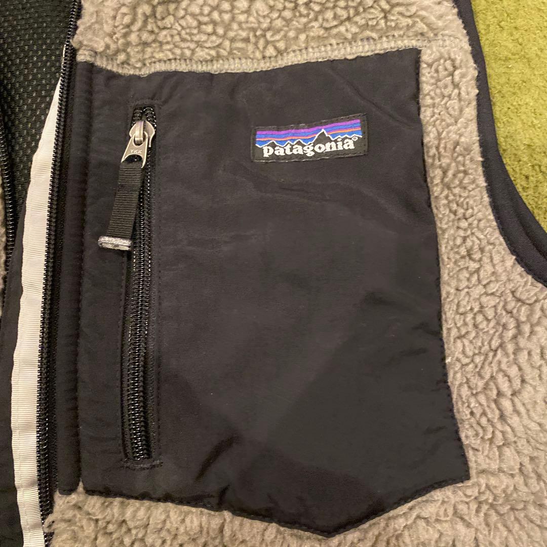 本日限定価格　Patagonia フリース　ベスト S グレー　使用感あり