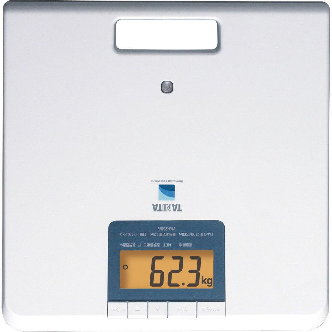 値引きコメント歓迎　TANITA デジタル体重計 WB-260A