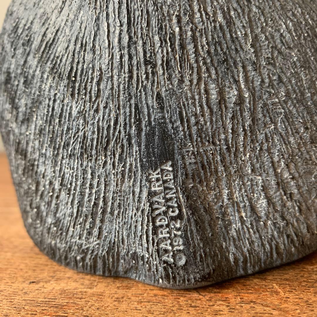 ビンテージ　シロクマ　エスキモー　ネイティブアメリカン　ハンドクラフト　彫刻