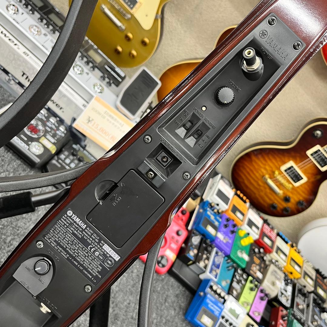 【10409】YAMAHA SVC-100 サイレントチェロ 胸当て ケース 弓