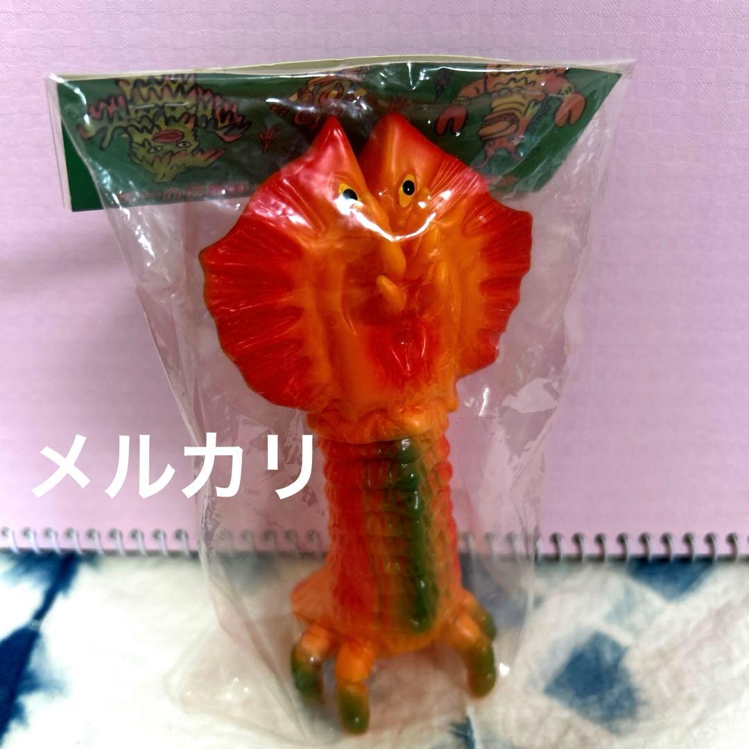 ぶたのはな　ソフビ　ヴィラ星人　　　ブルマァク インディーズソフビ　怪獣ソフビ