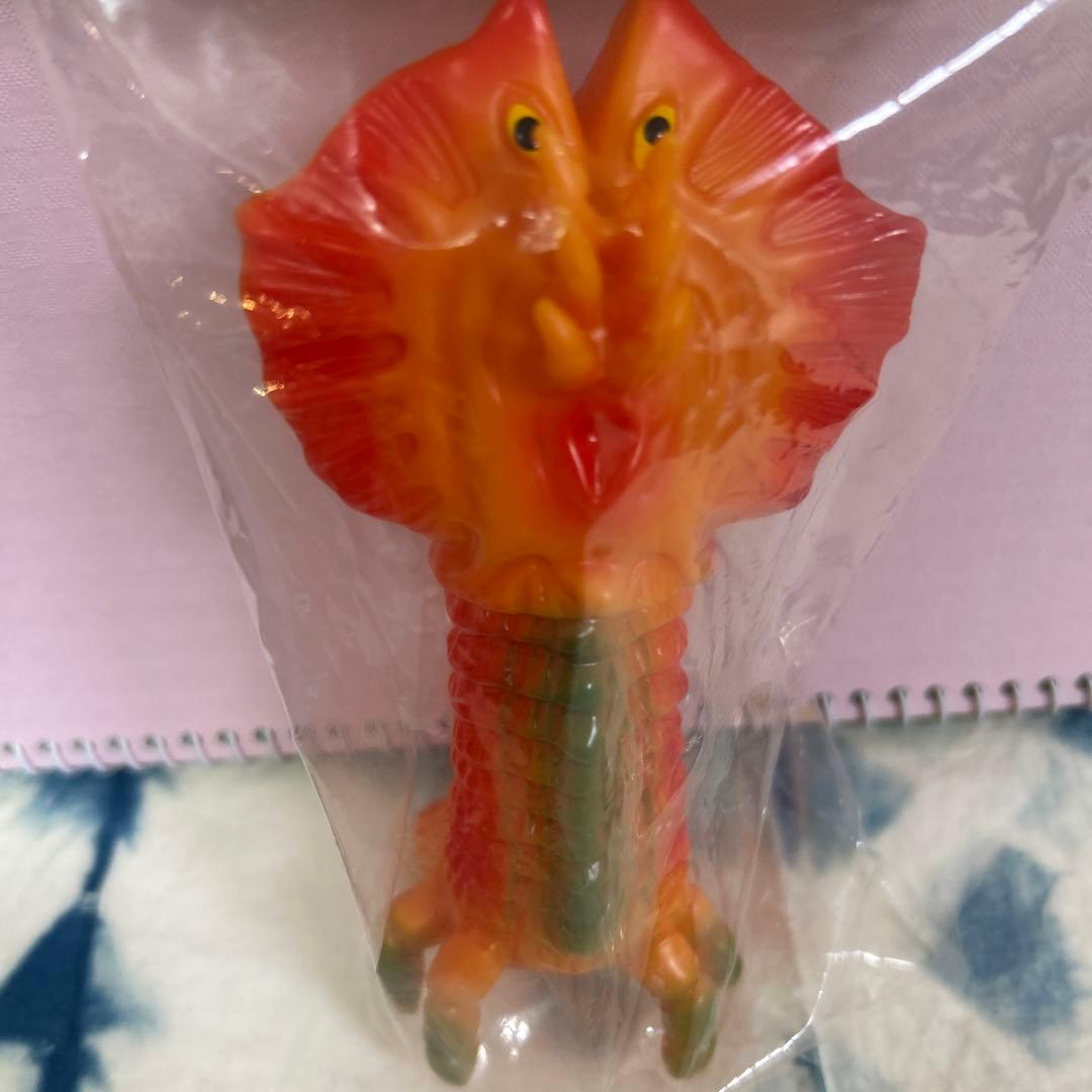 ぶたのはな　ソフビ　ヴィラ星人　　　ブルマァク インディーズソフビ　怪獣ソフビ