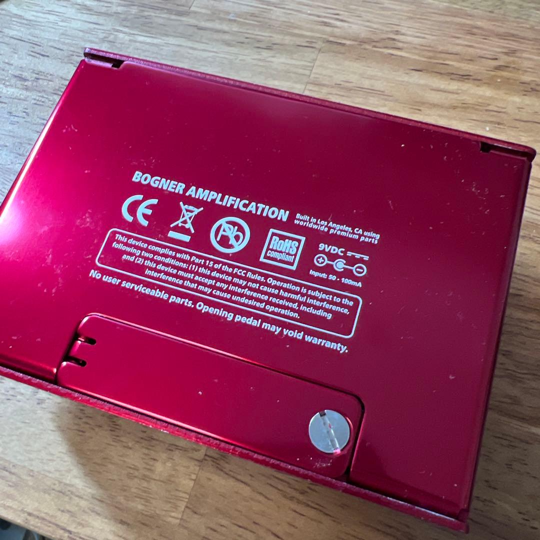 ギター Bogner Ecstasy Red