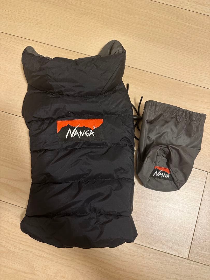 NANGA犬服　ダウンSサイズ