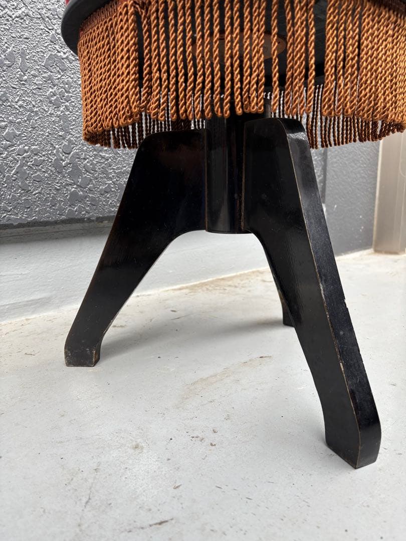 YAMAHA ヤマハ ピアノ椅子 回転椅子 昭和レトロ ビンテージ