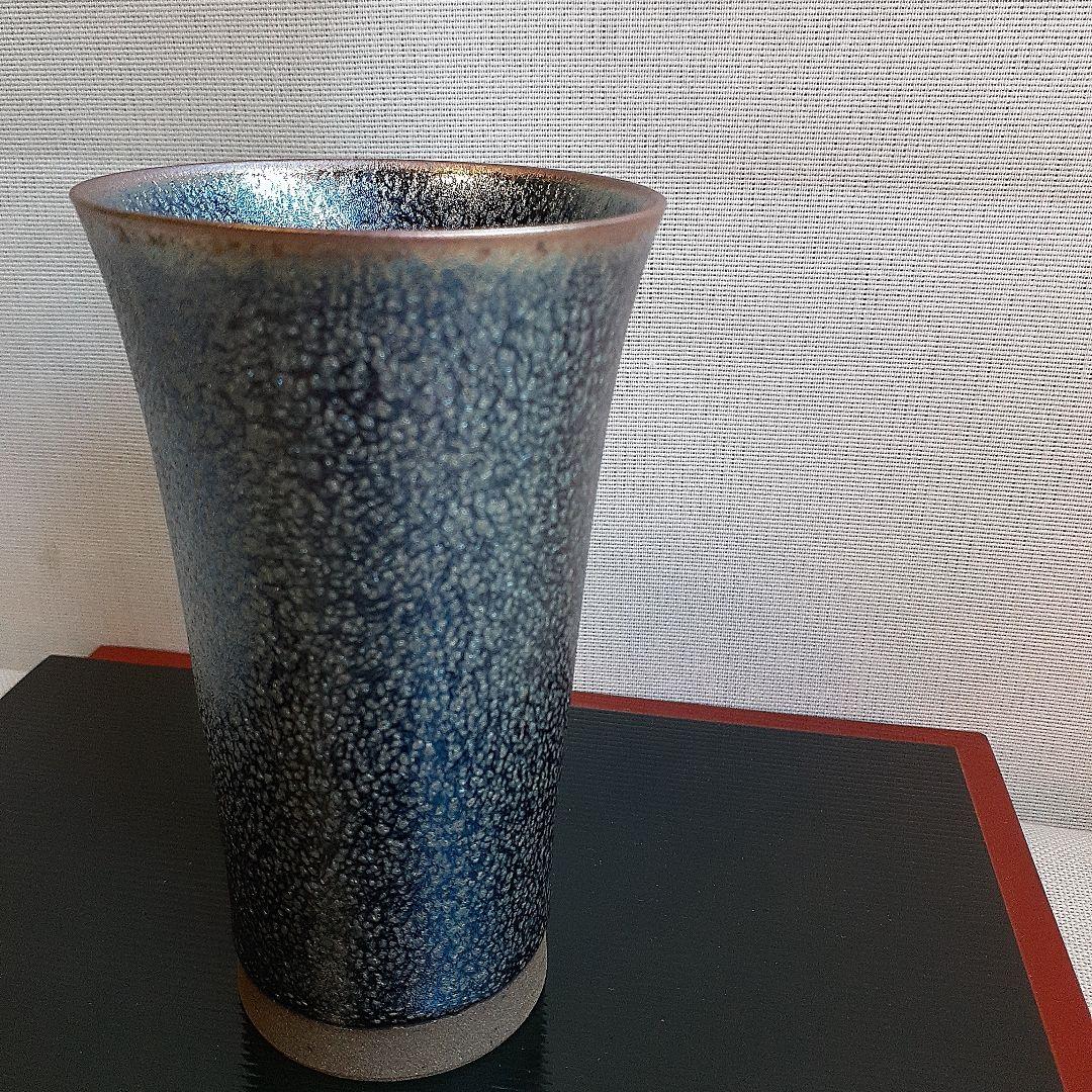 京焼　清水焼　油滴天目杯 橋本大輔　フリーカップ　新品未使用