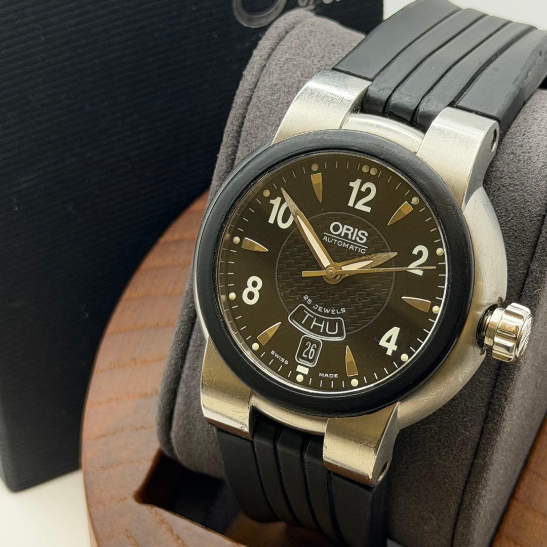 動作未確認　オリス　7518 7500 自動巻　箱付　ビッグクラウン