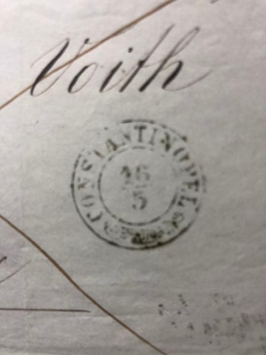 アンティーク スタンプレスカバー