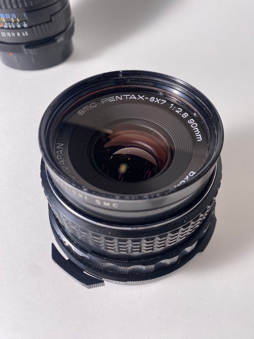 PENTAX 67Ⅱ+レンズ2本+Portra400 10本+ネックストラップ