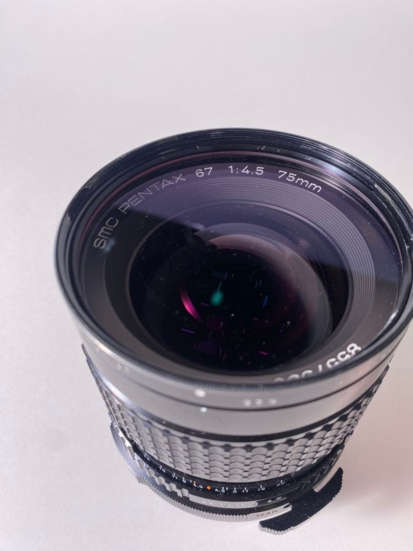 PENTAX 67Ⅱ+レンズ2本+Portra400 10本+ネックストラップ