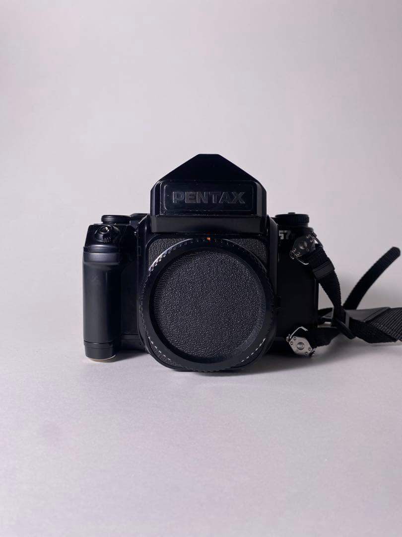 PENTAX 67Ⅱ+レンズ2本+Portra400 10本+ネックストラップ