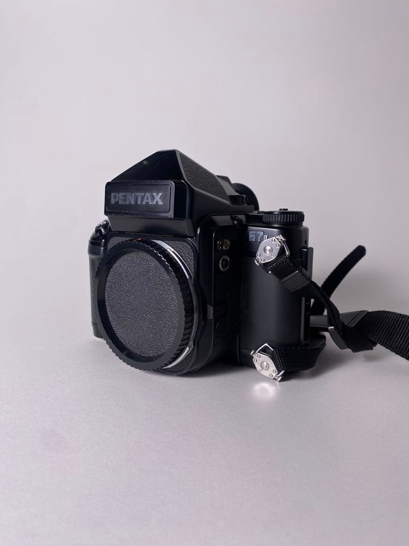 PENTAX 67Ⅱ+レンズ2本+Portra400 10本+ネックストラップ