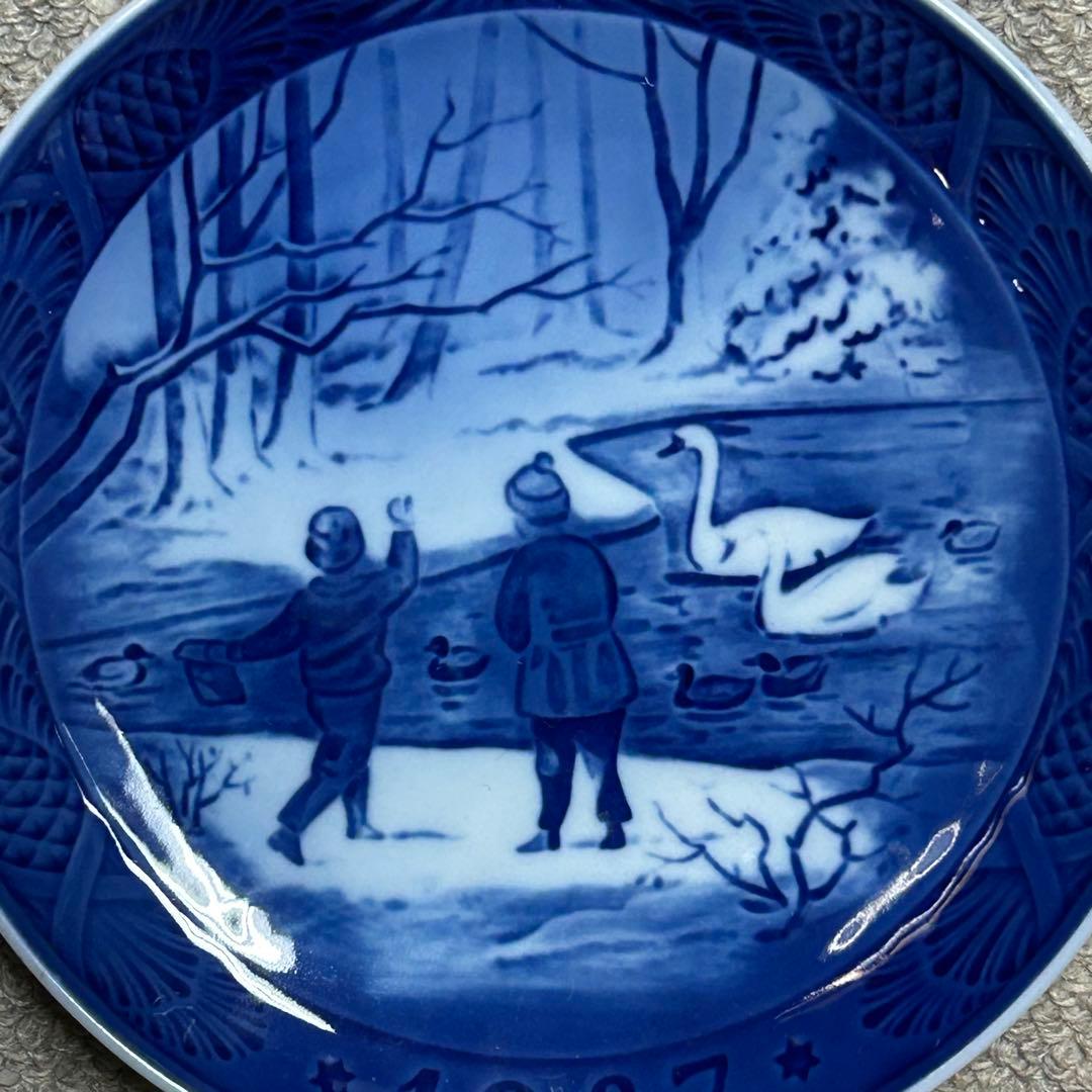 ロイヤルコペンハーゲンイヤープレート1987