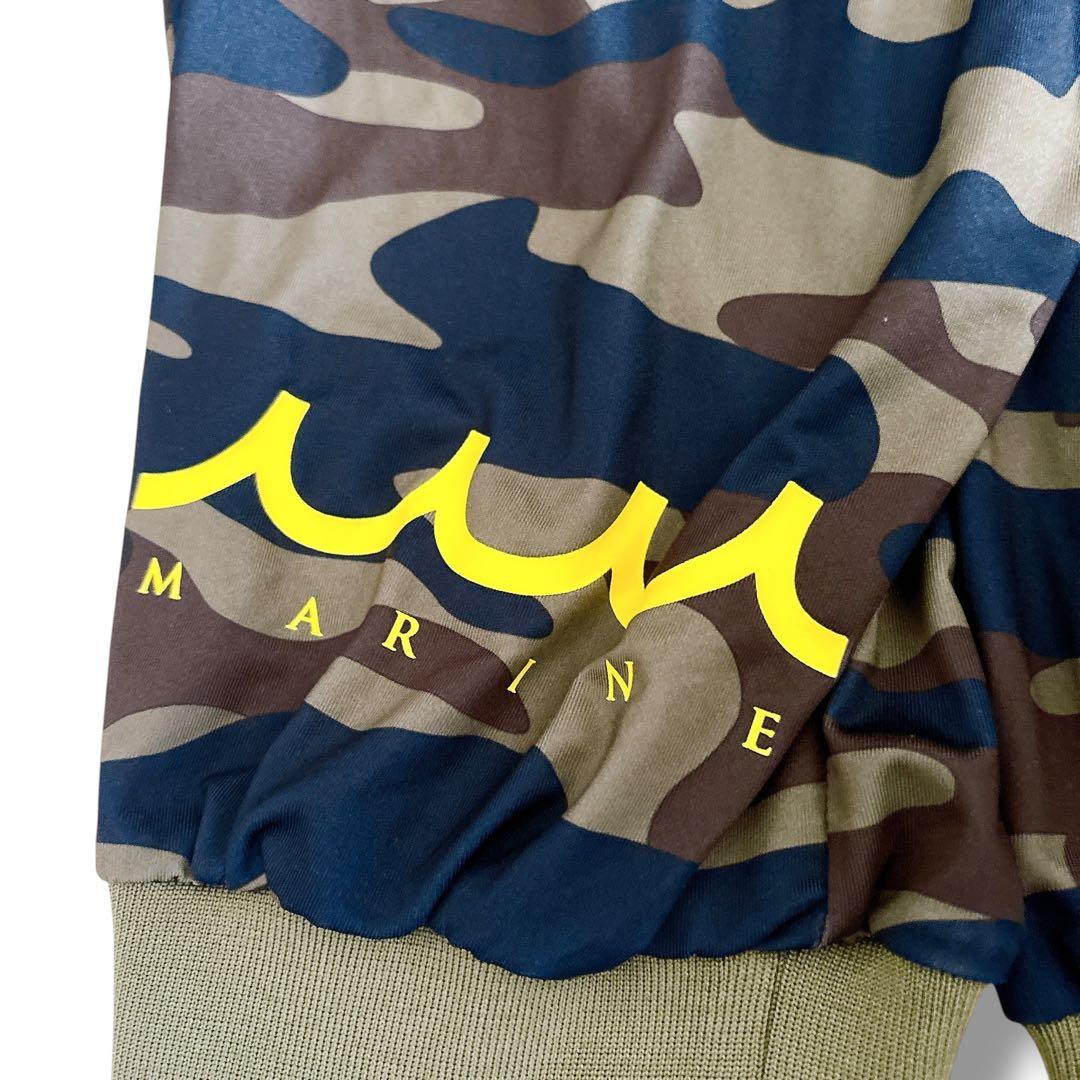 MUTA MARINE ハーフパンツ クロップドパンツ 水陸両用 カモフラ柄 L