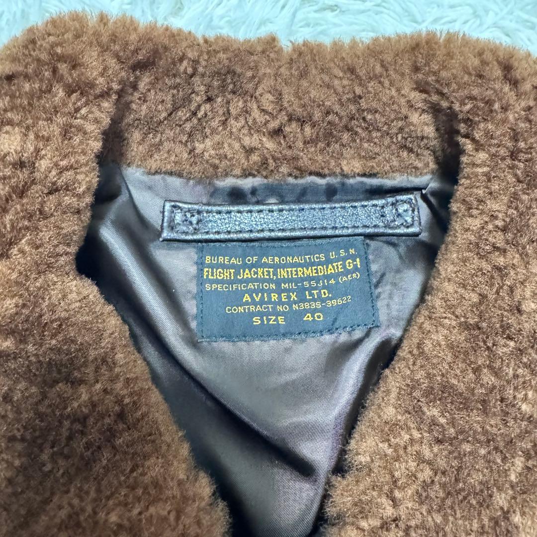 レア 新品 未使用 トップガン G-1 日本国旗モデル AVIREX ジャケット