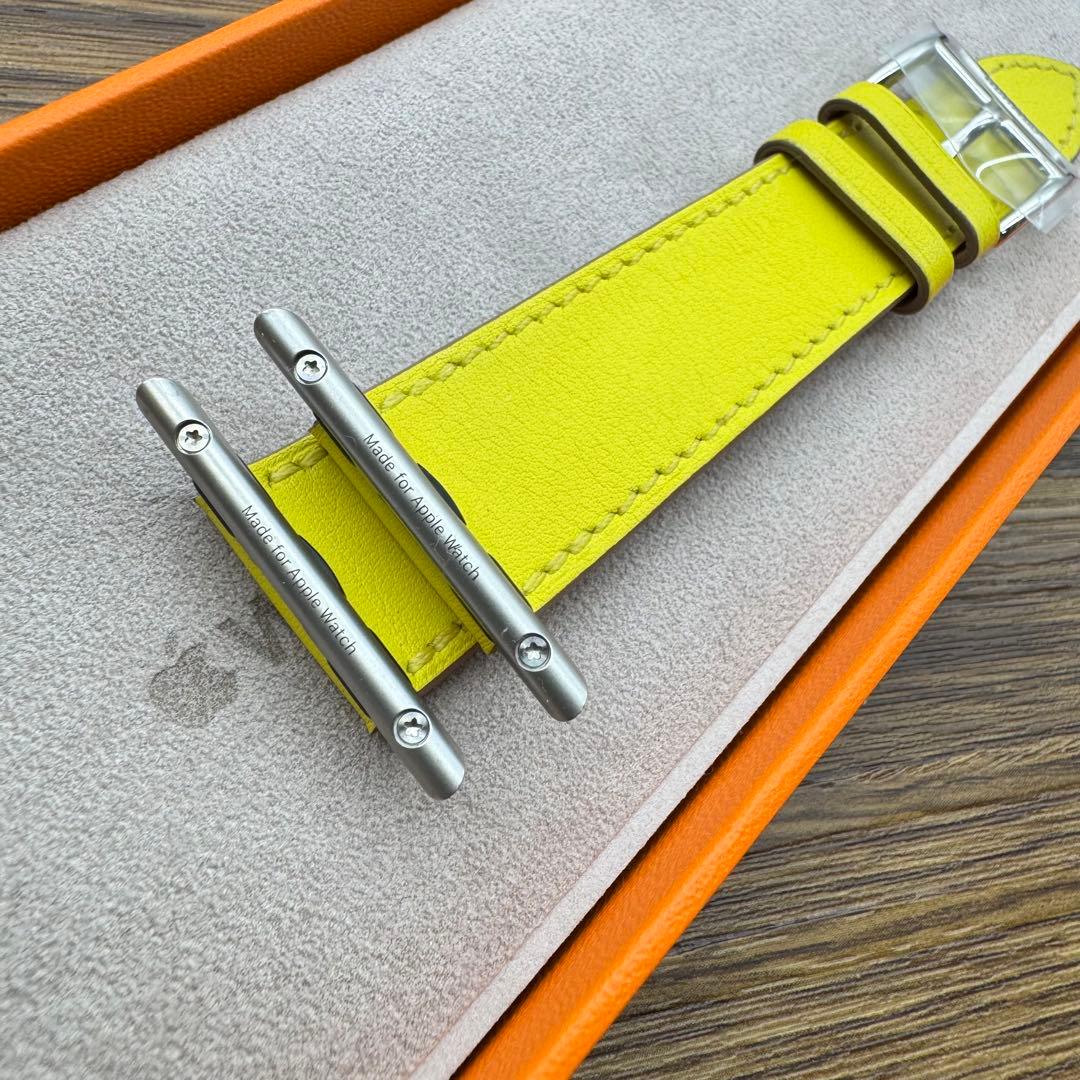 2109 Apple Watch エルメス　イエロー　ライム　HERMES