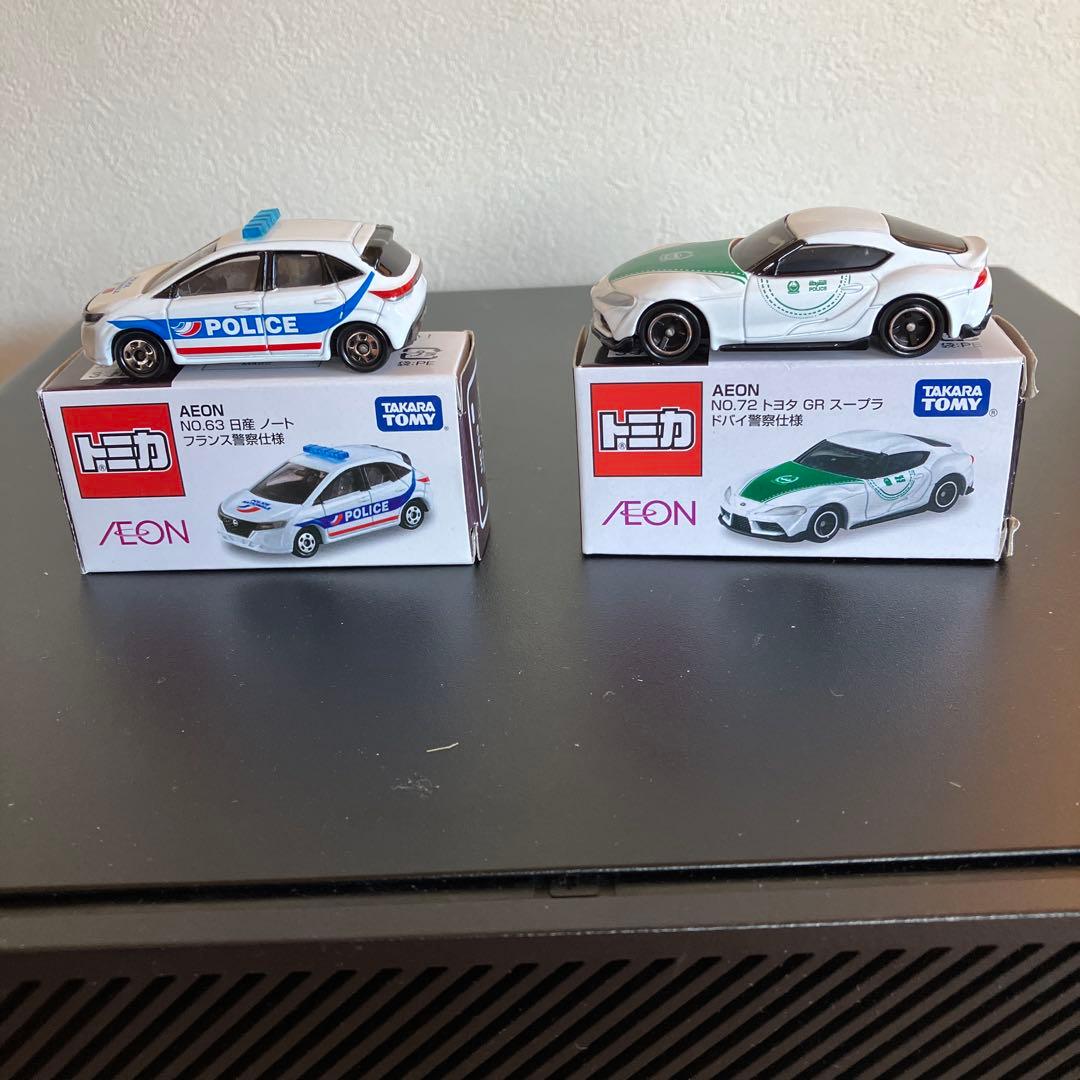 24台　警察車両トミカ