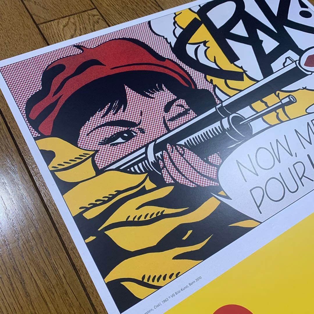 ロイ・リキテンスタイン展 海外ポスター A2サイズ Lichtenstein