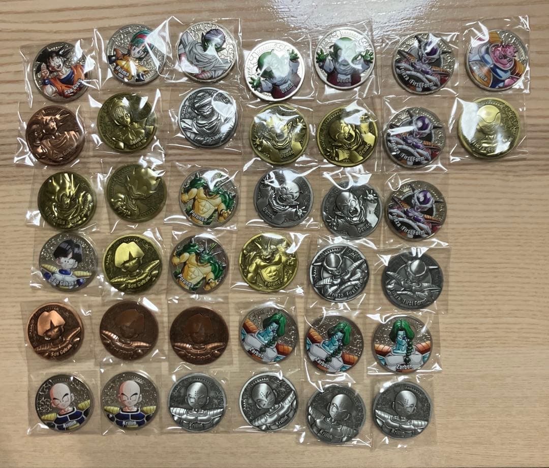 ドラゴンボール Z コレクティブルメダル Vol.1 38個セット