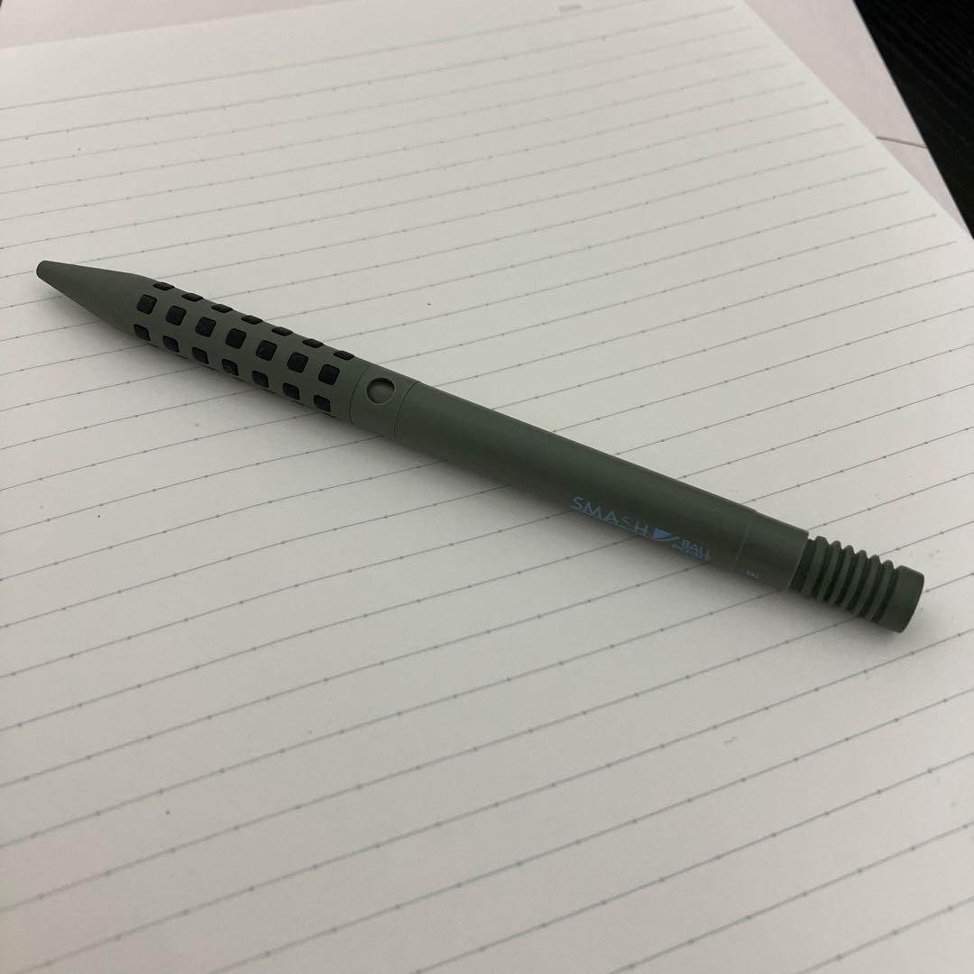 ぺんてる　スマッシュ　ボールペン　グリーン