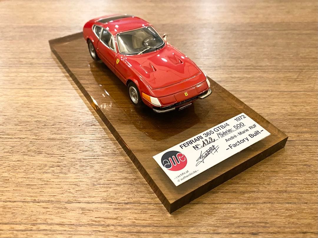 中古品 希少！1/43 AMR フェラーリ 365GTB/4 デイトナ レッド
