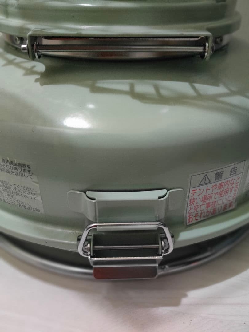 センゴクアラジン SAG-BF02A ミントグリーン・カセットガスストーブ