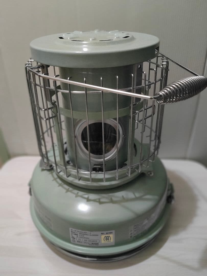 センゴクアラジン SAG-BF02A ミントグリーン・カセットガスストーブ