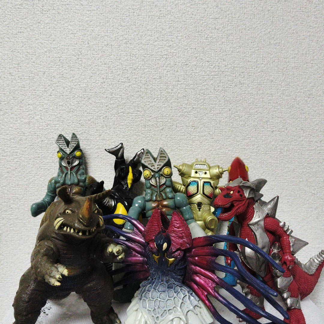 ウルトラマン 怪獣 宇宙人 昭和 ソフビ　円谷プロ