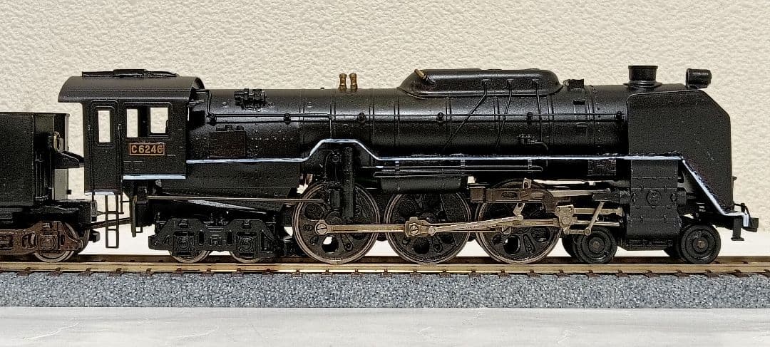 HOゲージ、カツミ、C62蒸気機関車、メンテナンス済