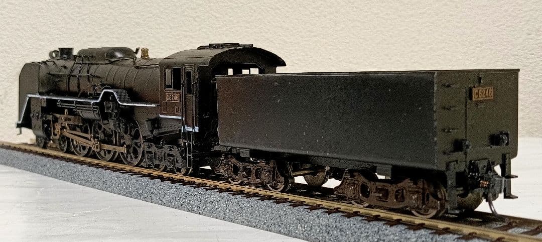 HOゲージ、カツミ、C62蒸気機関車、メンテナンス済