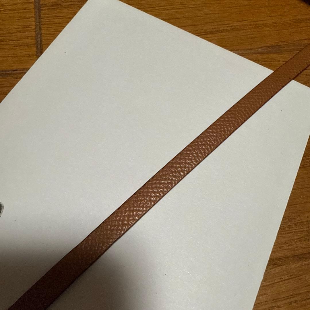 HERMES ブレスレット \"ビーアピ\" オレンジ×ブラウン