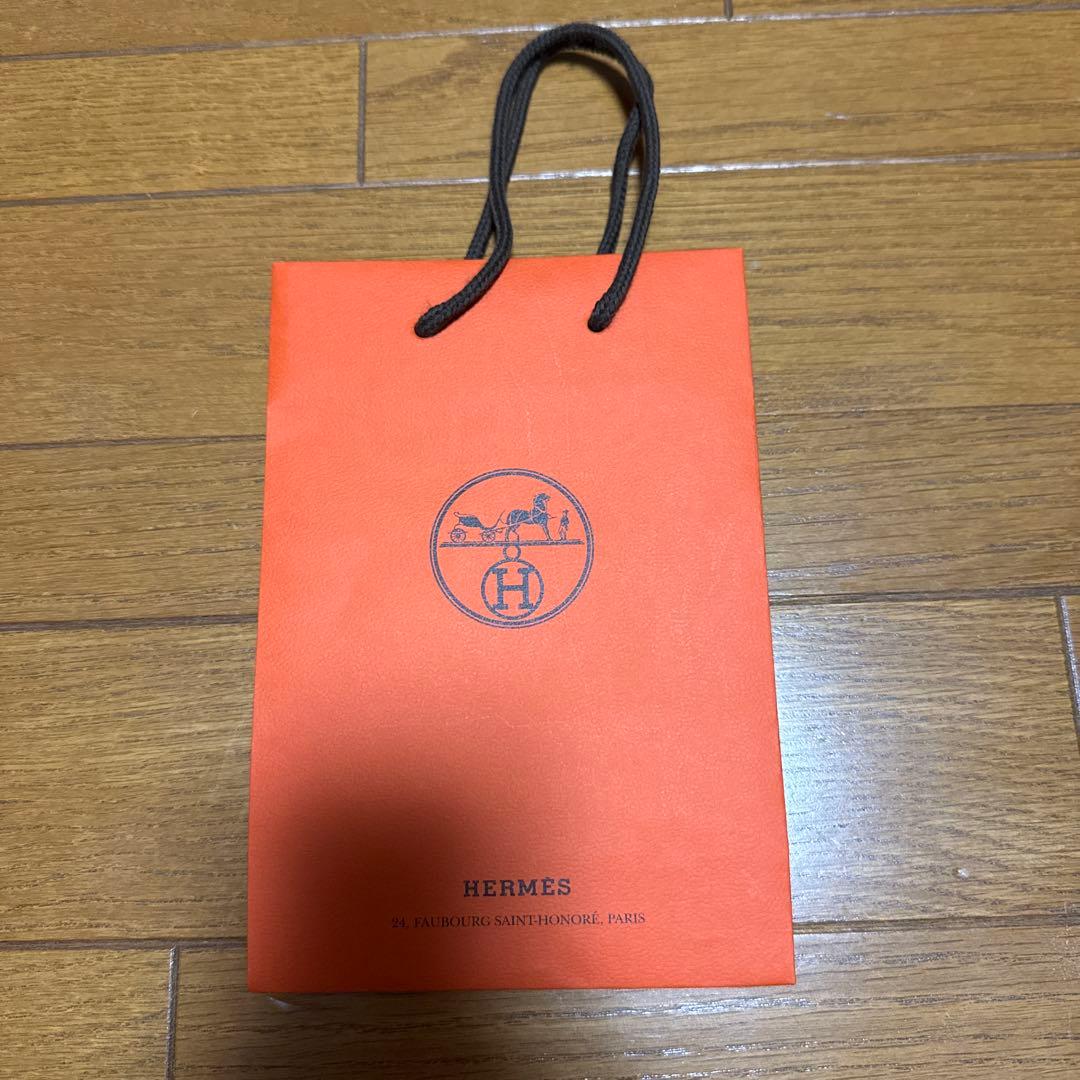 HERMES ブレスレット \"ビーアピ\" オレンジ×ブラウン
