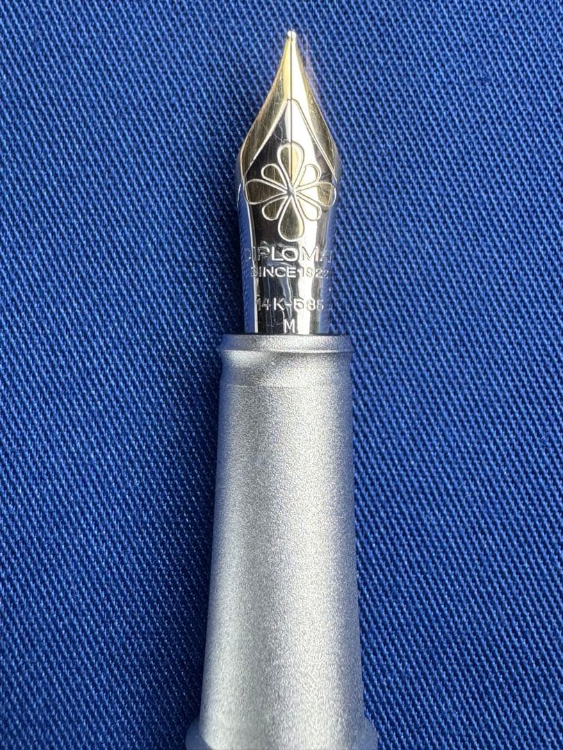 Diplomat アエロ 万年筆　14金 M