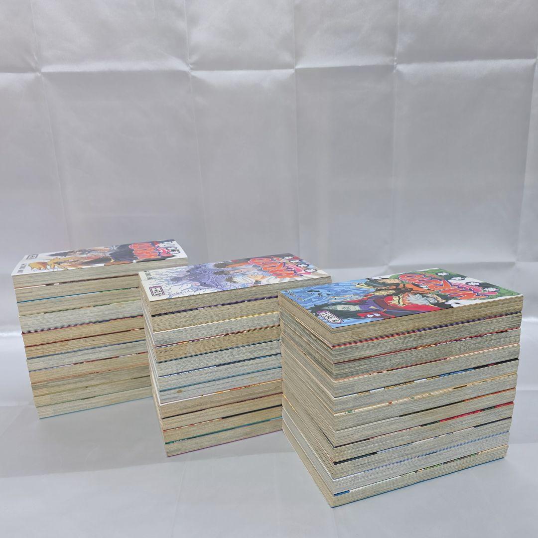 NARUTO 全72巻[完]+関連本セット/全巻簡易クリーニング済み/N01