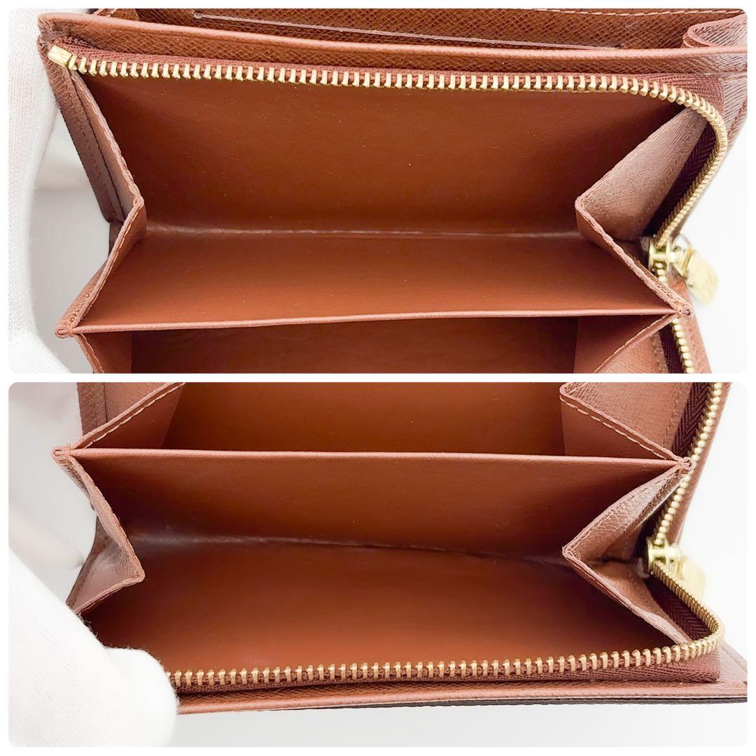 新型★特上美品★ルイヴィトン トレゾール モノグラム 二つ折り財布