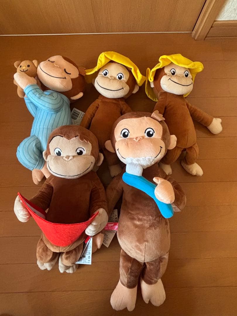 おさるのジョージぬいぐるみまとめ売り