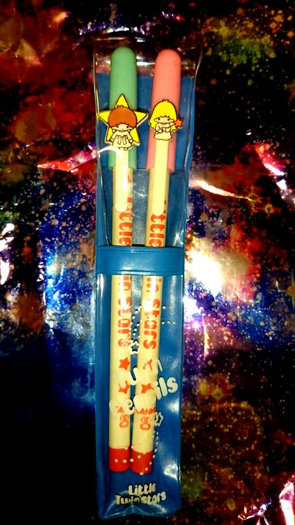 1976年 キキララ えんぴつ キャップ ケース セット サンリオ 昭和レトロ