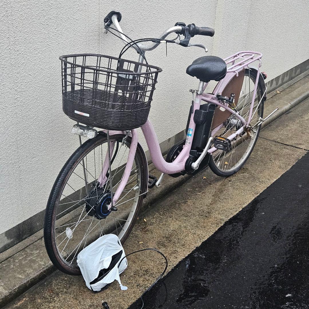 ブリジストン♪電動アシスト自転車♪フロンティア デラックス♪ピンク