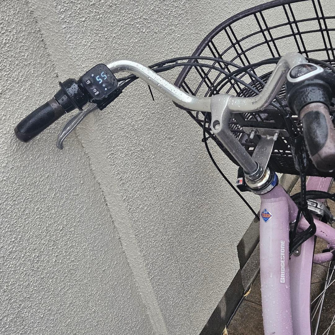 ブリジストン♪電動アシスト自転車♪フロンティア デラックス♪ピンク