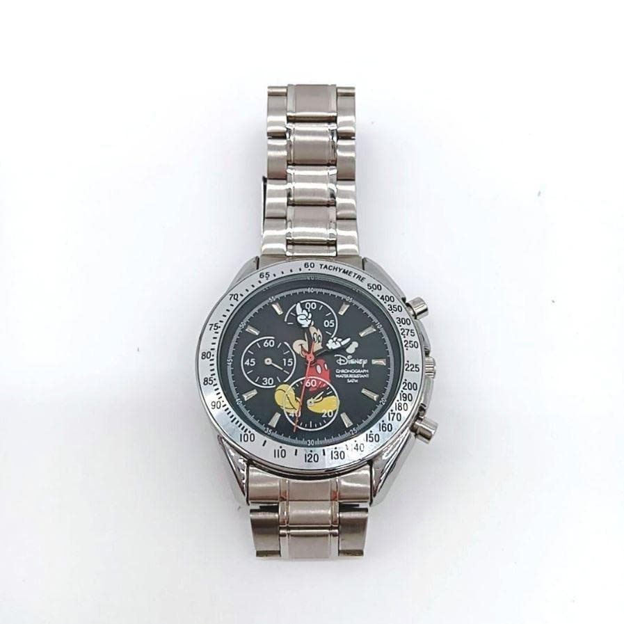 ミッキーマウス クロノグラフ スピードマスター 腕時計 Disney ディズニー