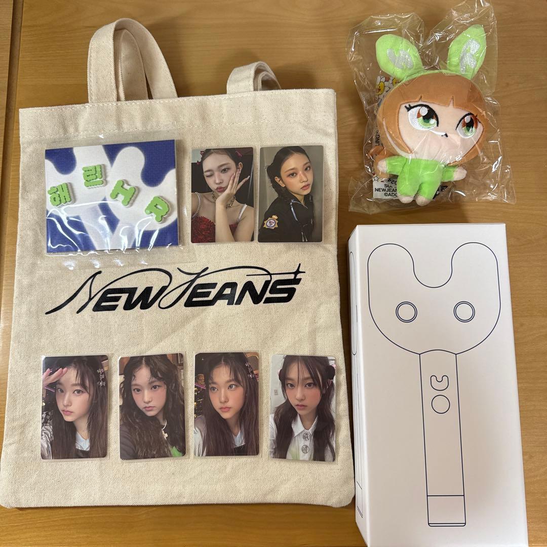 Newjeans トートバッグ ペンライト セット