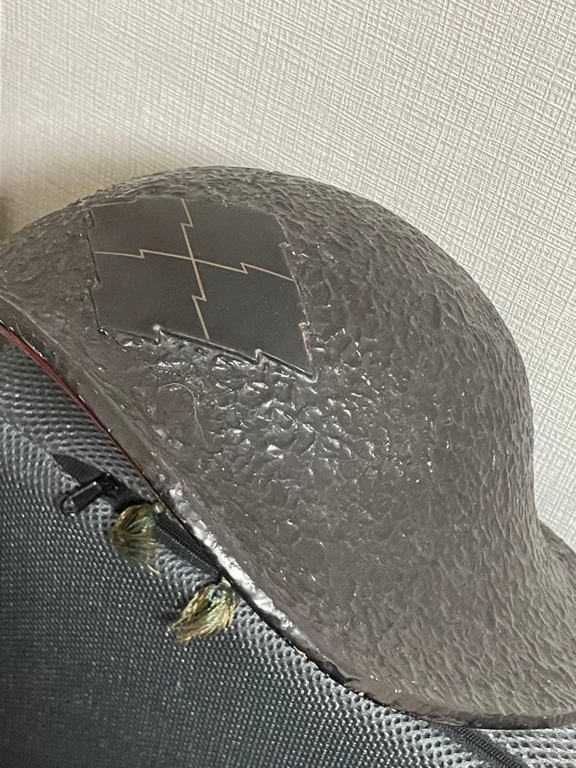 ★時代品★陣笠　兜　戦国　武将　大名　江戸時代　黒漆塗　家紋　武具　骨董　古美術