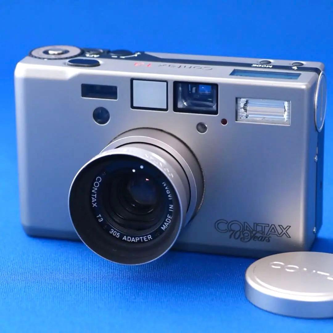 【3月22日限定セール❗️超美品】CONTAX T3 70周年限定版 付属品付き