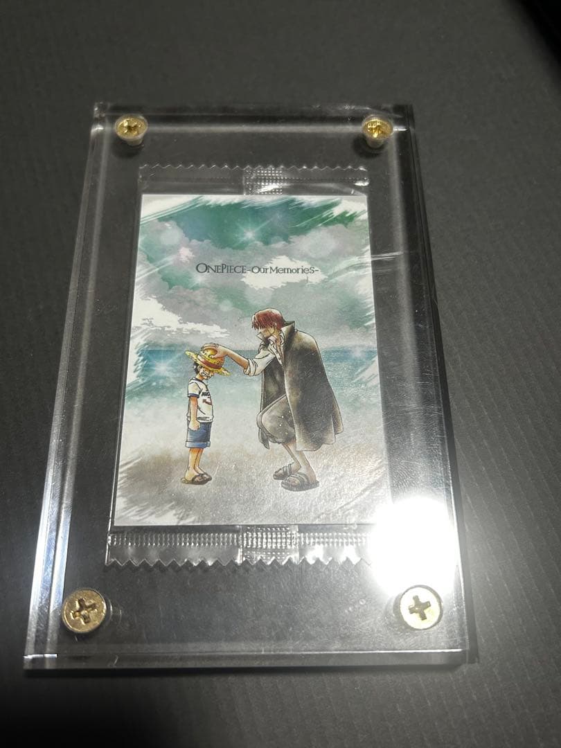シャンクス　ルフィONE PIECE -our Memories- カード