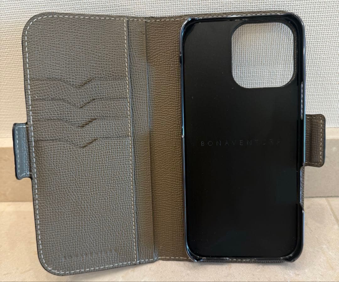 BONAVENTURA iPhone16proMAX スマホカバー　手帳型