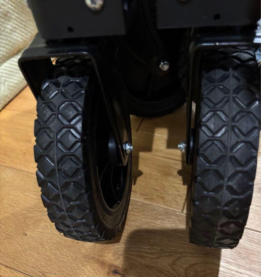 直接取引☆ DOD フォールディングキャリーワゴン 黒　ブラック